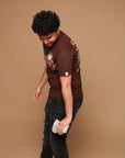 Slow Motion Tee (Brown)