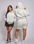 Game Changer Shorts (Light Grey )